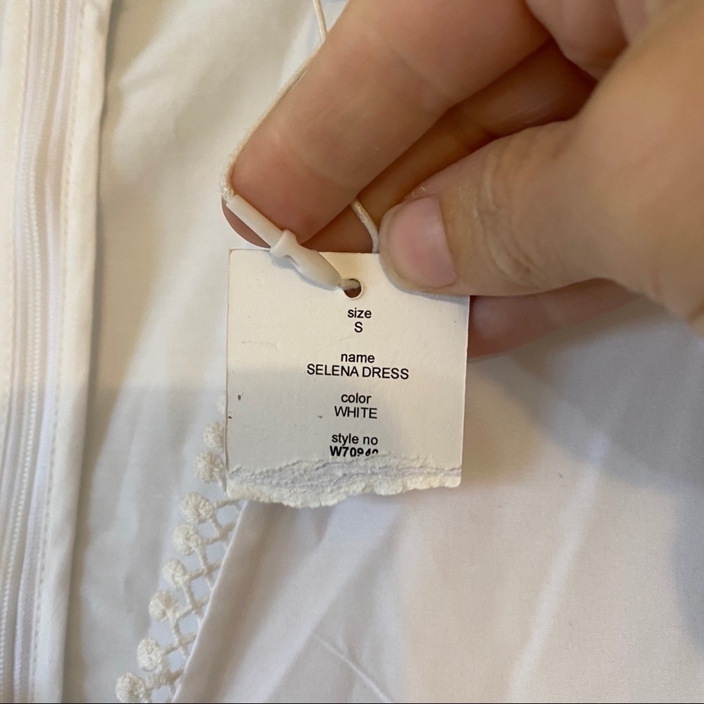 Walter Baker Dress NWT Fit & Flare White Sz Small - Picture 6 of 9